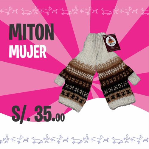 Mitón mujer
