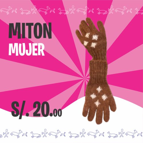 Mitón para mujer