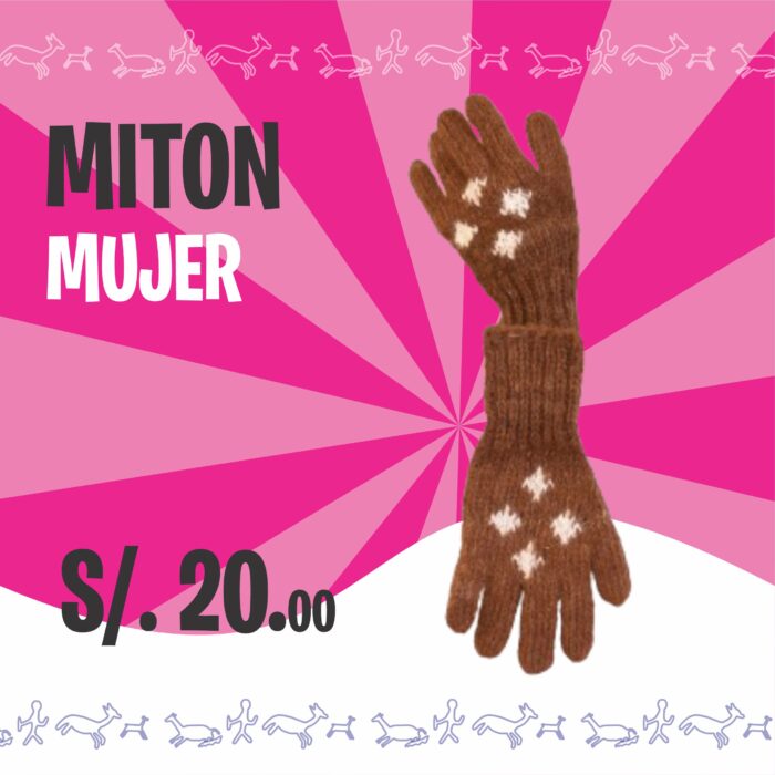 Mitón para mujer