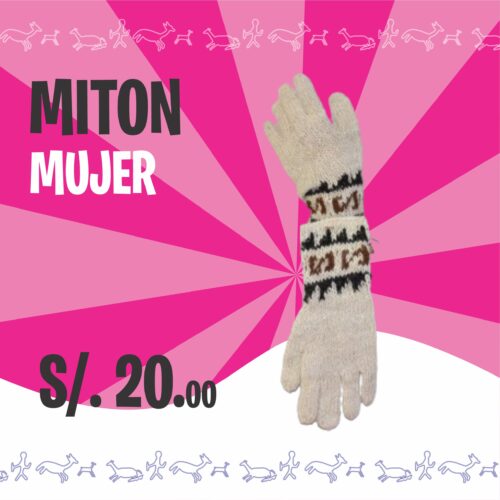 Mitón para mujer