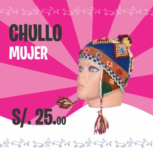 Chullo para mujer