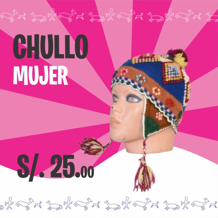 Chullo para mujer