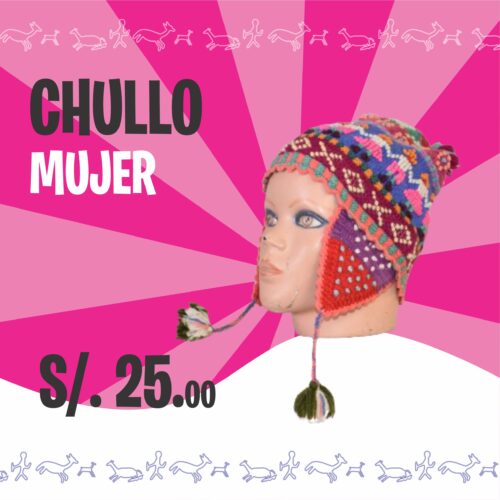 Chullo para mujer