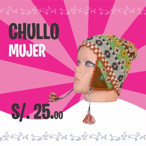 Chullo para mujer