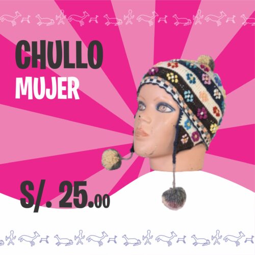 Chullo para mujer