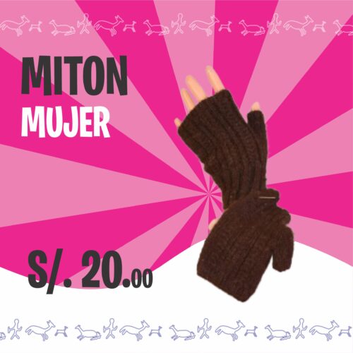 Mitón para mujer