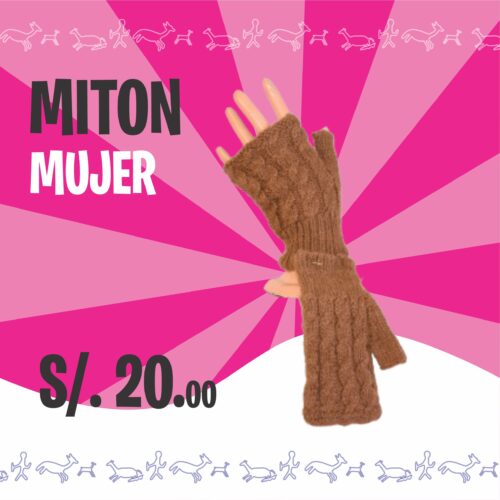 Mitón para mujer