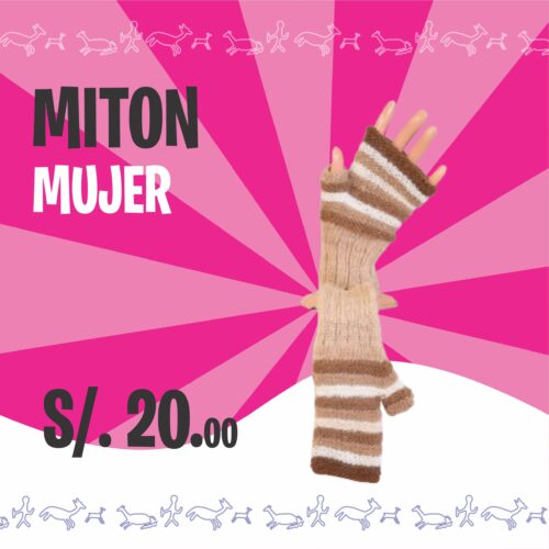 Mitón para mujer