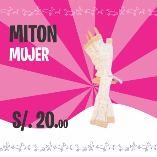 Mitón para mujer