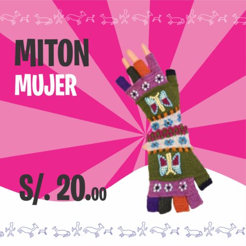 Mitón para mujer