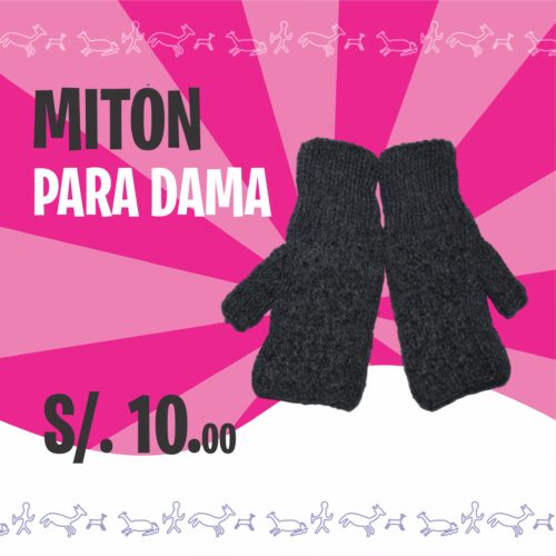 Mitón para dama