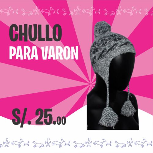 Chullo para varón