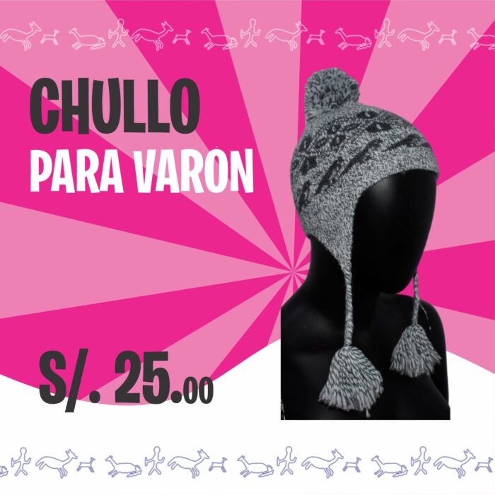 Chullo para varón