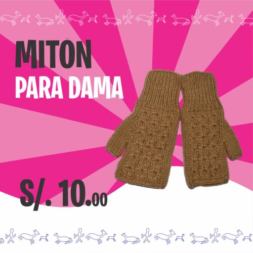 Mitón para dama