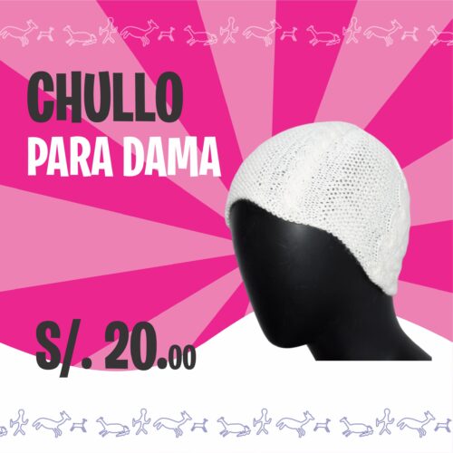 Chullo para dama