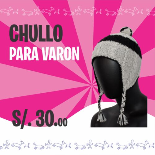 Chullo para varón
