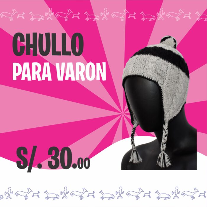 Chullo para varón