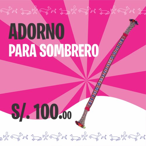 Adorno para sombrero