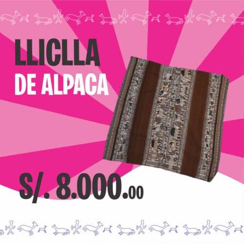 Lliclla de Alpaca