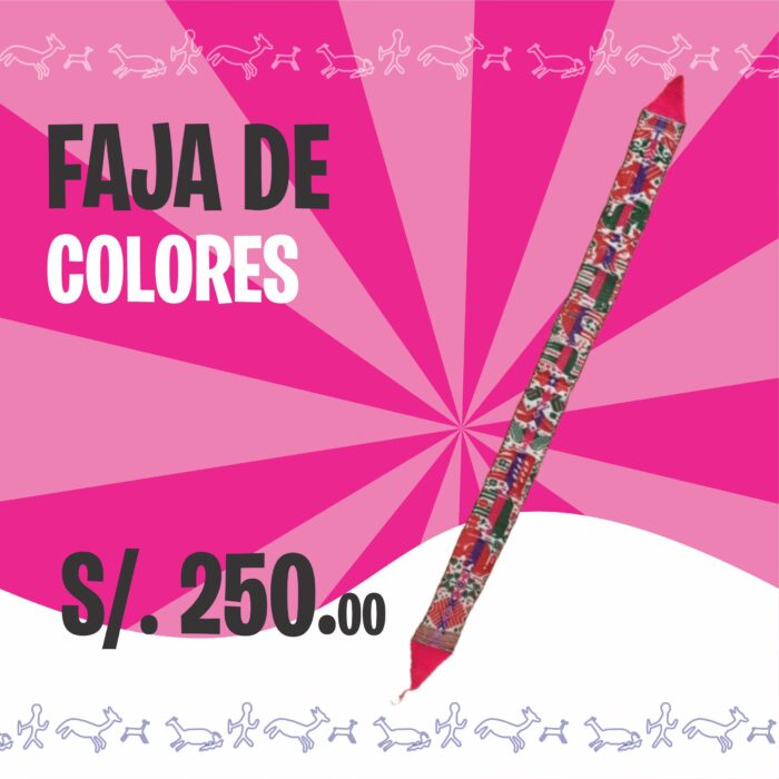 Faja de colores