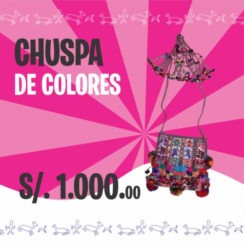 Chuspa de colores