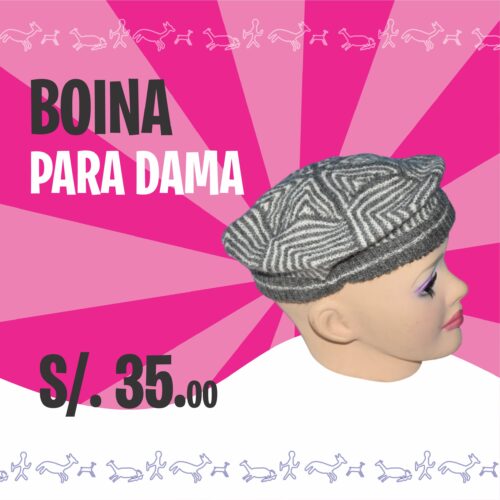 Boina para dama