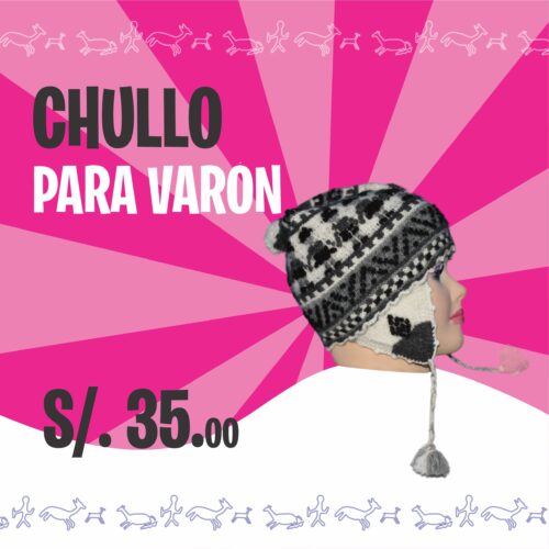 Chullo para varón