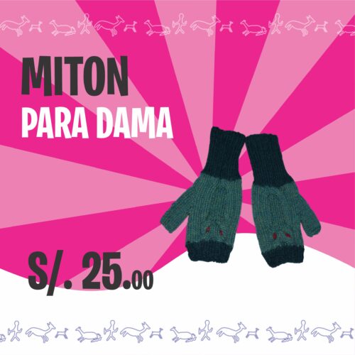 Mitón para dama