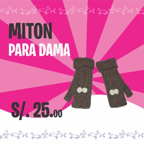 Mitón para dama