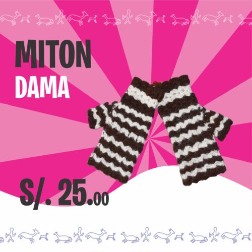 Mitón para dama