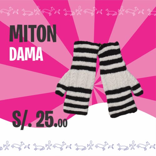 Mitón para dama