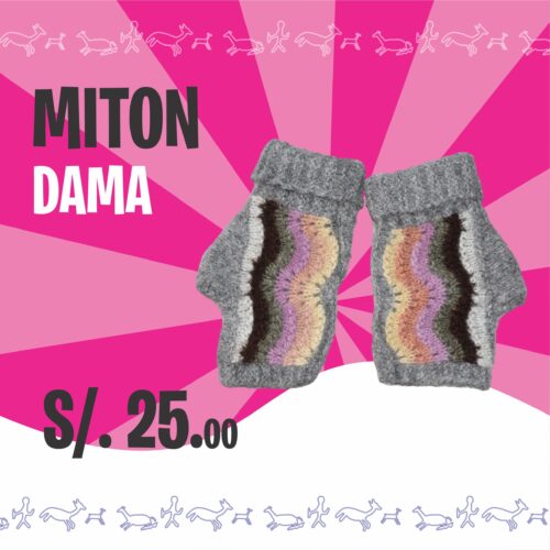 Mitón para dama