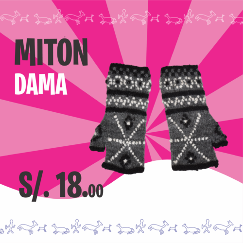 Mitón para dama