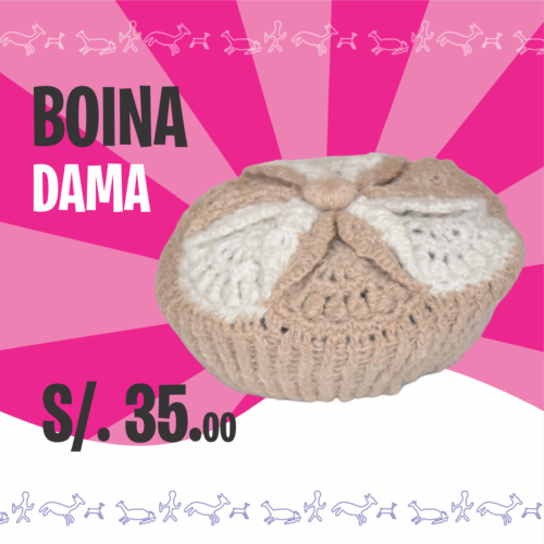 Boina para dama
