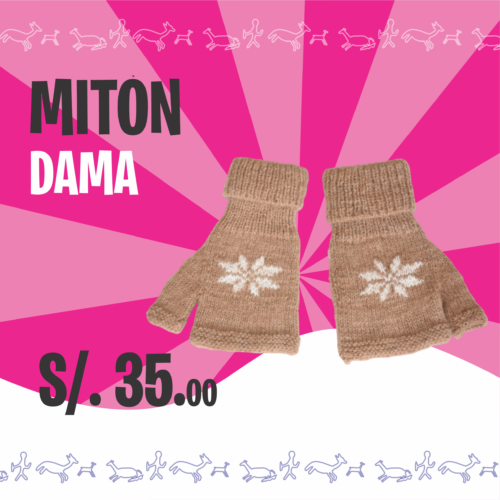 Mitón para dama