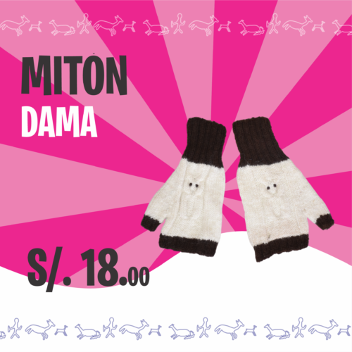 Mitón para dama