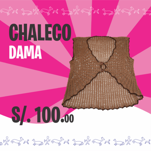 Chaleco para dama