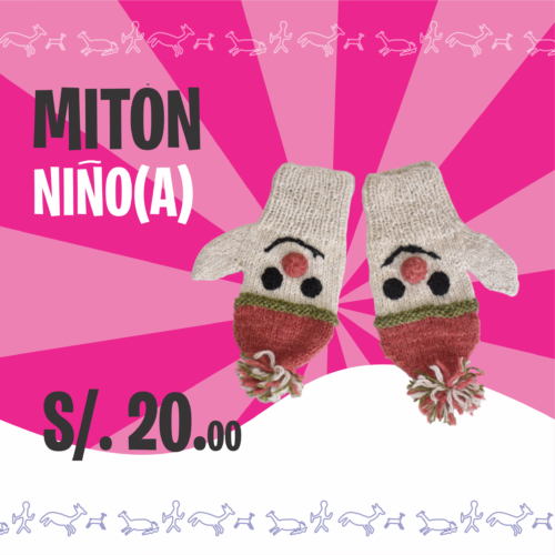 Mitón para niño(a)