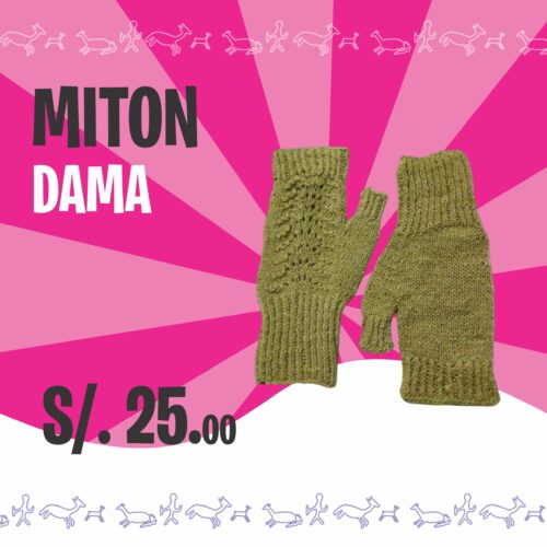Mitón para dama