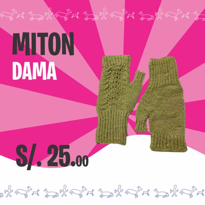 Mitón para dama