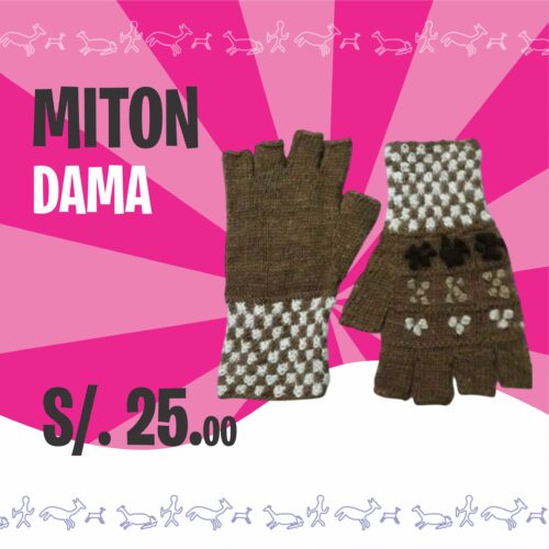 Mitón para dama