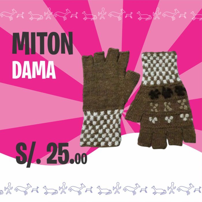 Mitón para dama