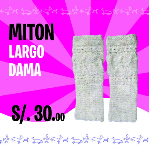 Mitón para dama