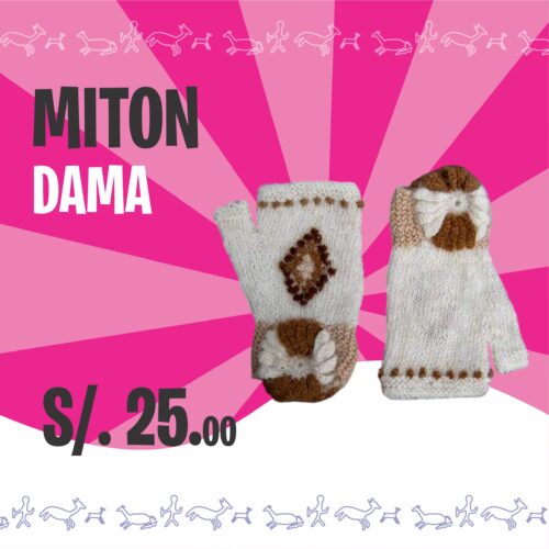 Mitón para dama