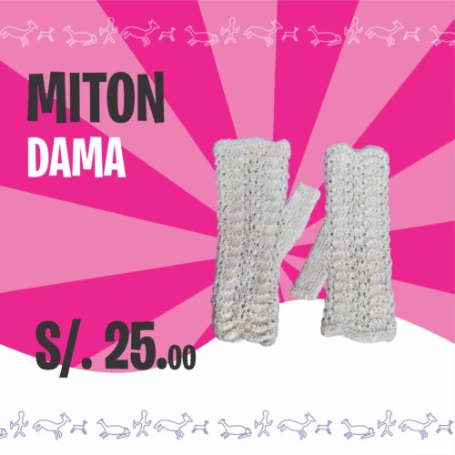Mitón para dama