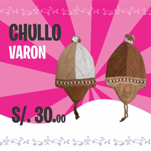 Chullo para varón